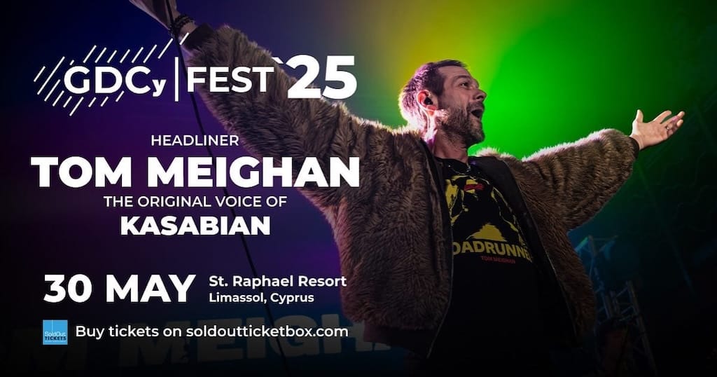 Tom Meighan (original voice of KASABIAN) @ GDCy FEST ’25