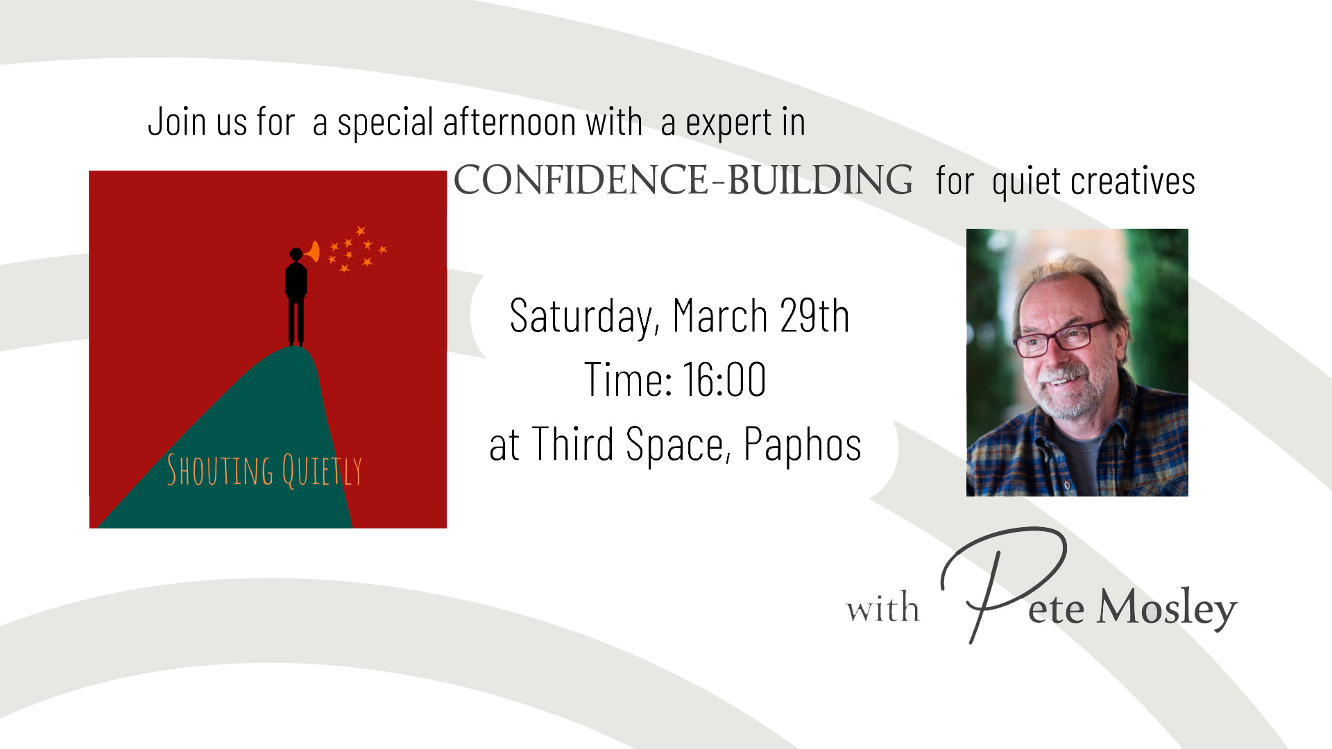 Pete Mosley talk Pete mosley talk