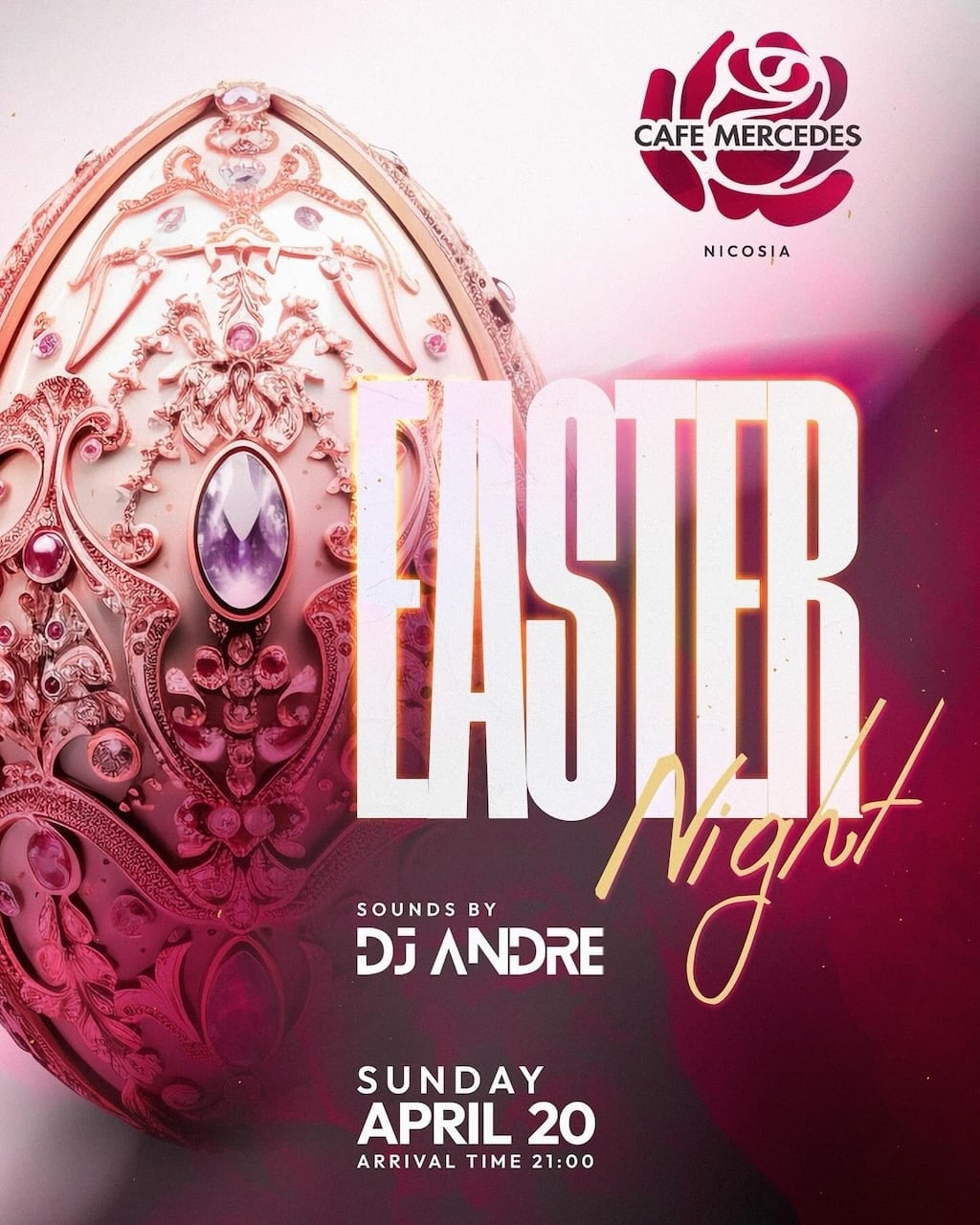 Easter Night at Cafe Mercedes