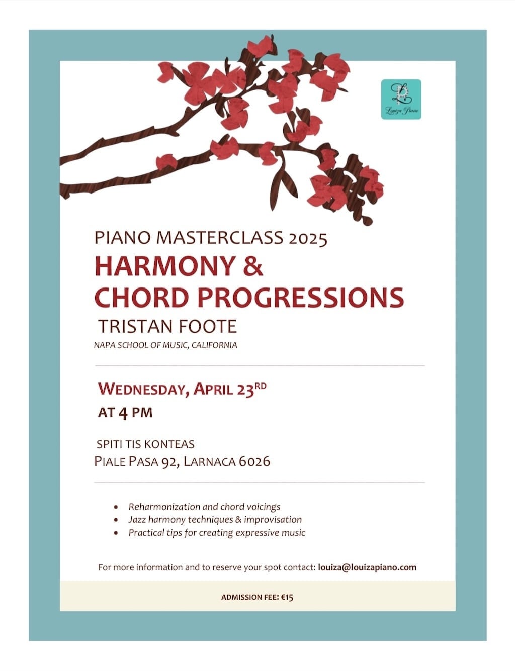 Masterclass on Harmony&Chord Progressions