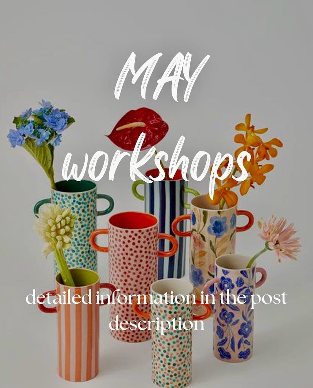 May workshops by art by the sea