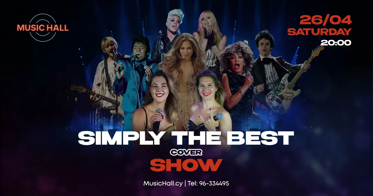 Simply the best cover show Simply the best cover show