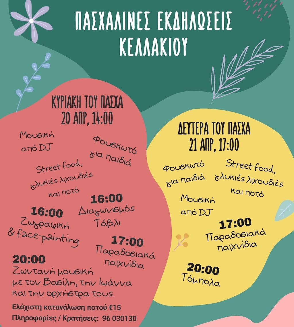Πασχαλινές Εκδηλώσεις Κελλακίου
