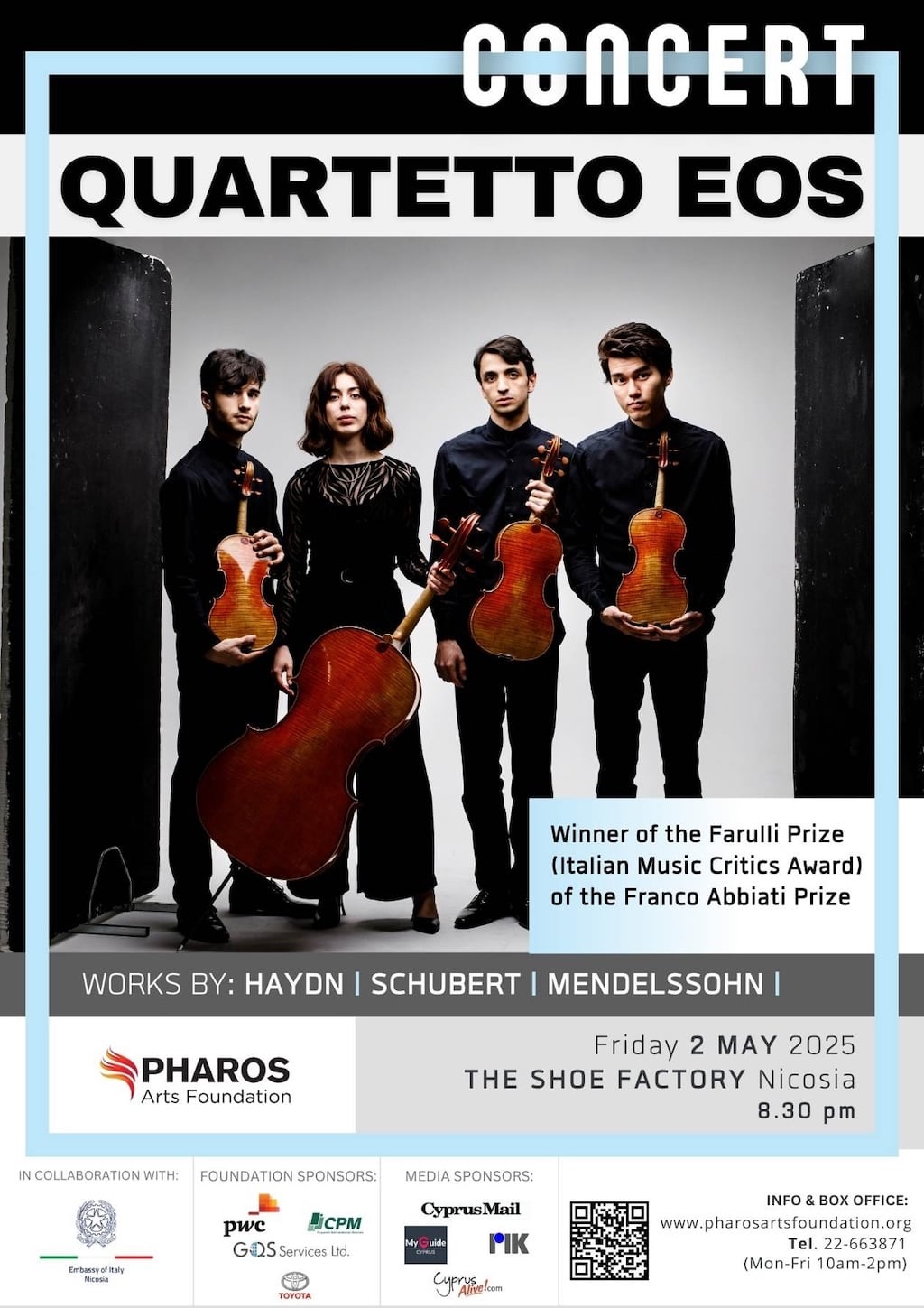 Συναυλία Quartetto EOS