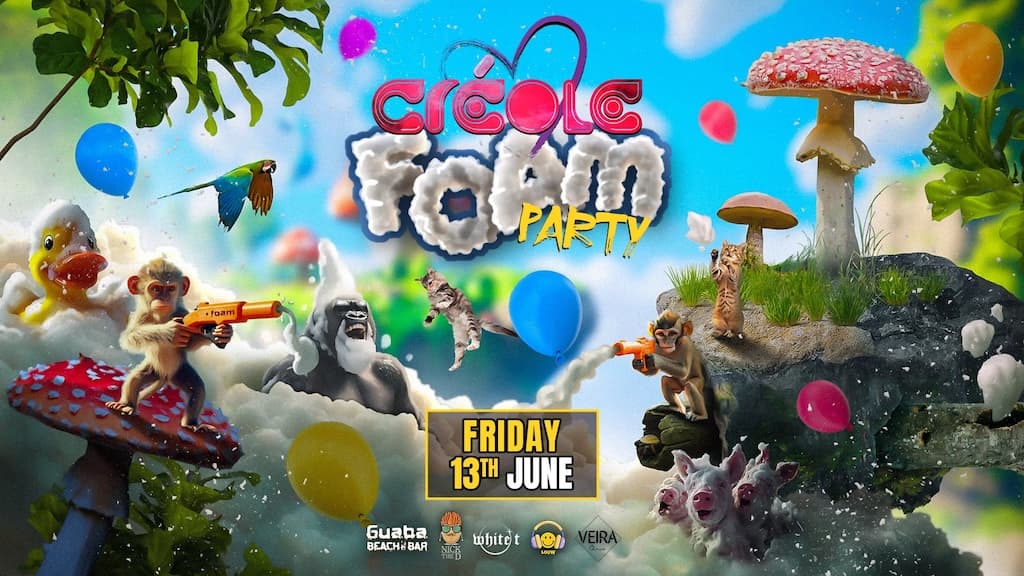 Creole x Foam Party Creole x foam party