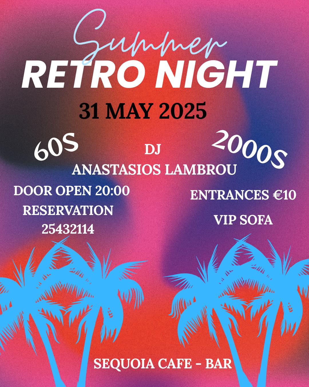 Summer Retro night