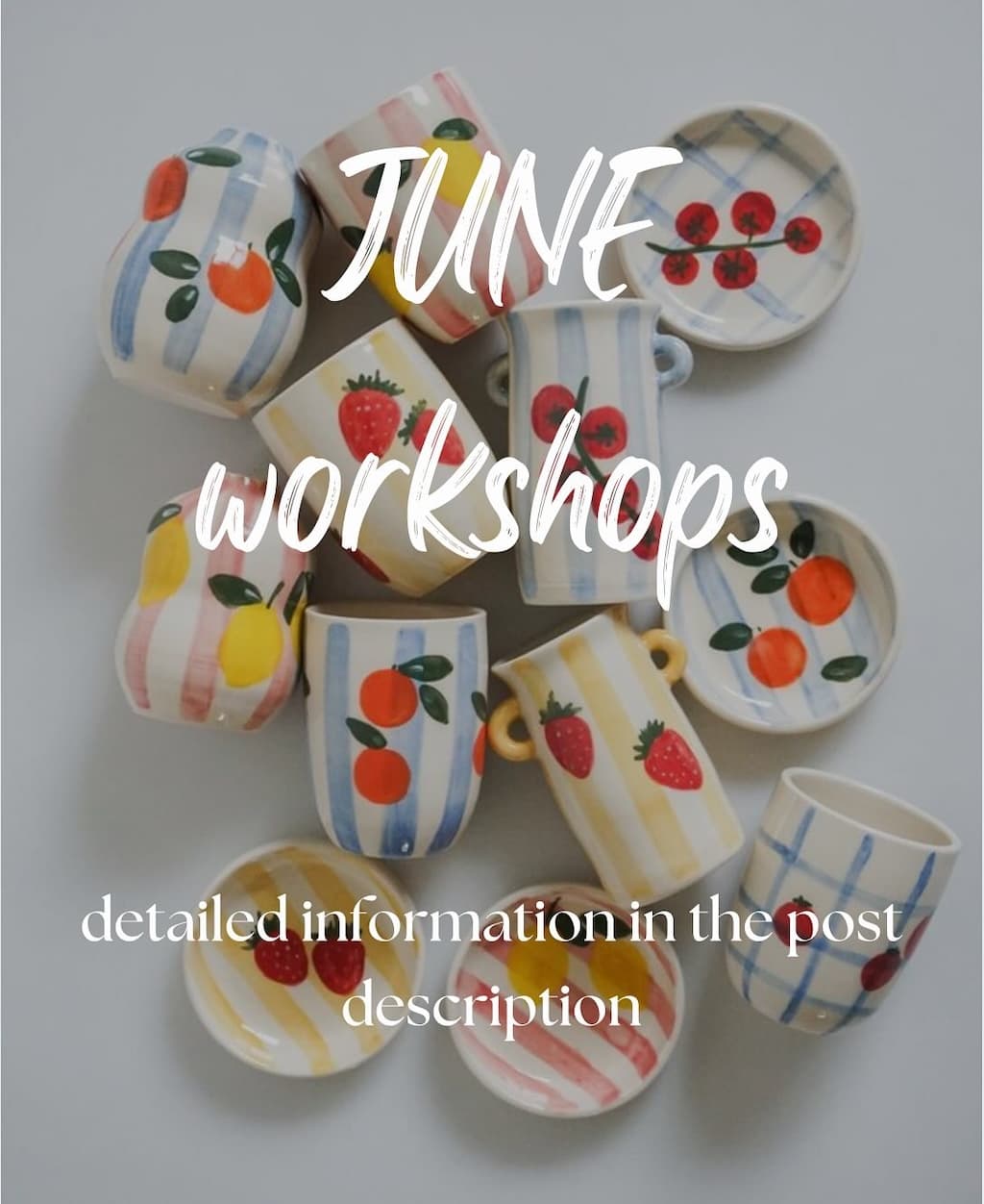 June workshops art by the sea june 25