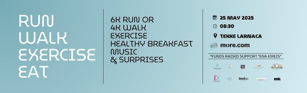 Run, Walk, Exercise, Eat