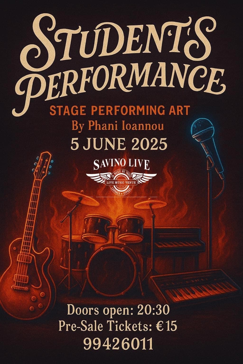 Stage performing art june 25