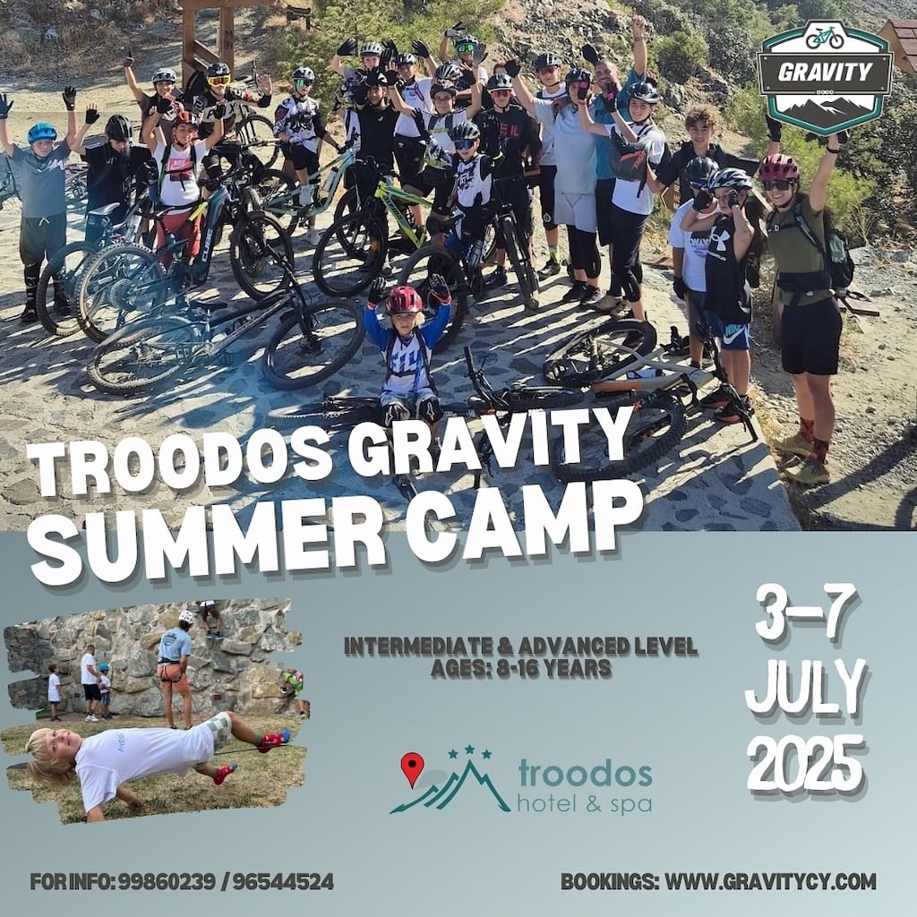 Troodos gravity summer camp july 25