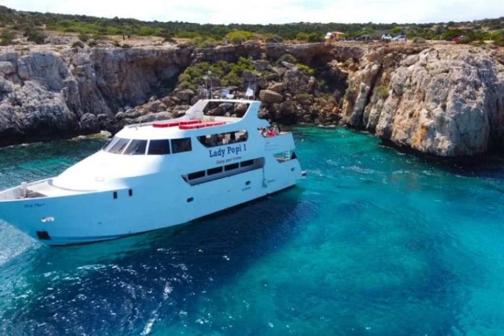Boating in protaras june 25