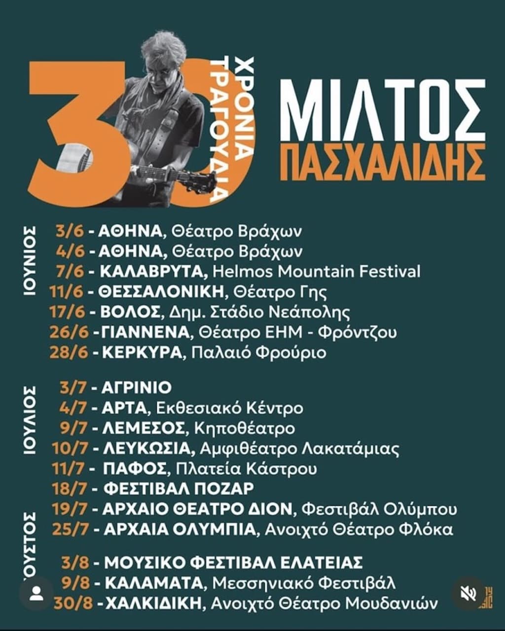 Miltos pasxalidis 30 xronia tragoudia july 25
