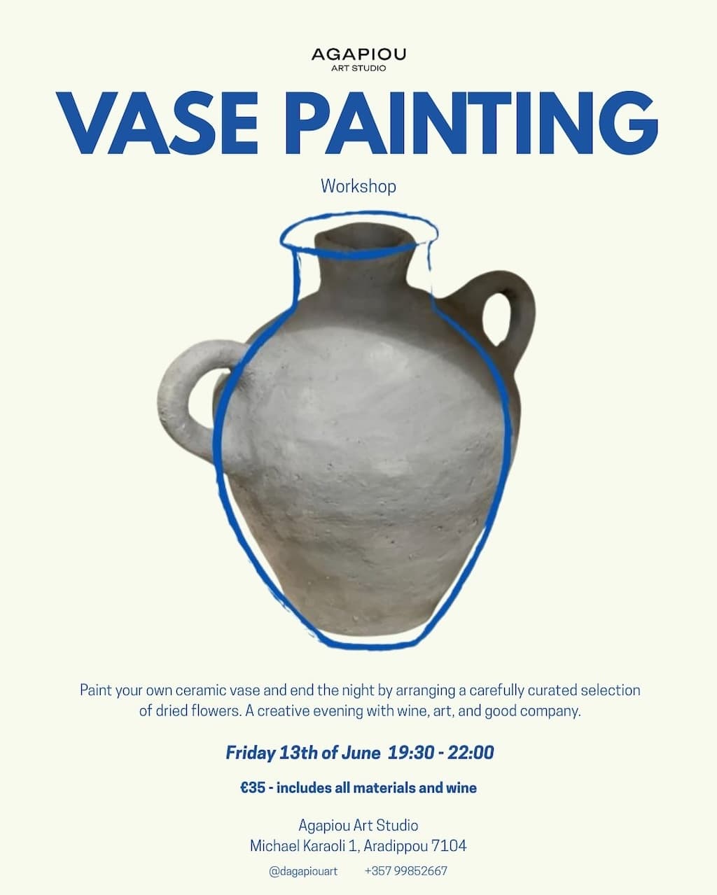 Vase painting june 25