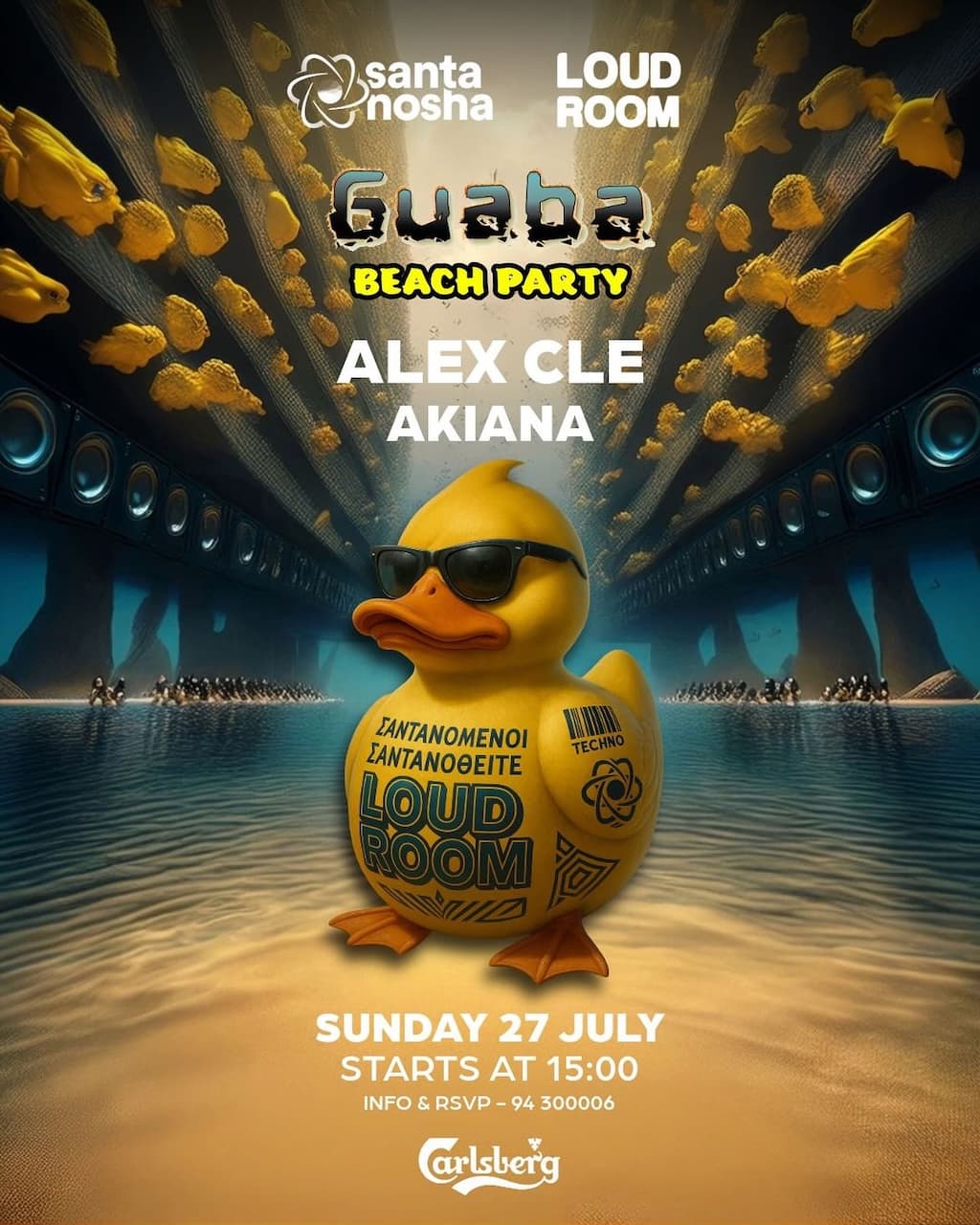 Santanosha-Loud-Room-Beach-Party-july-25 Santanosha loud room beach party july 25