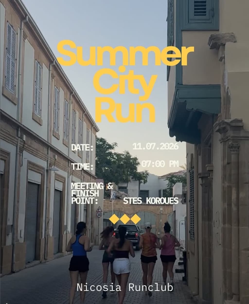 Summer city run