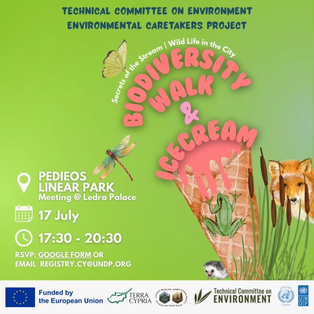 Biodiversity walk and icecream july 25