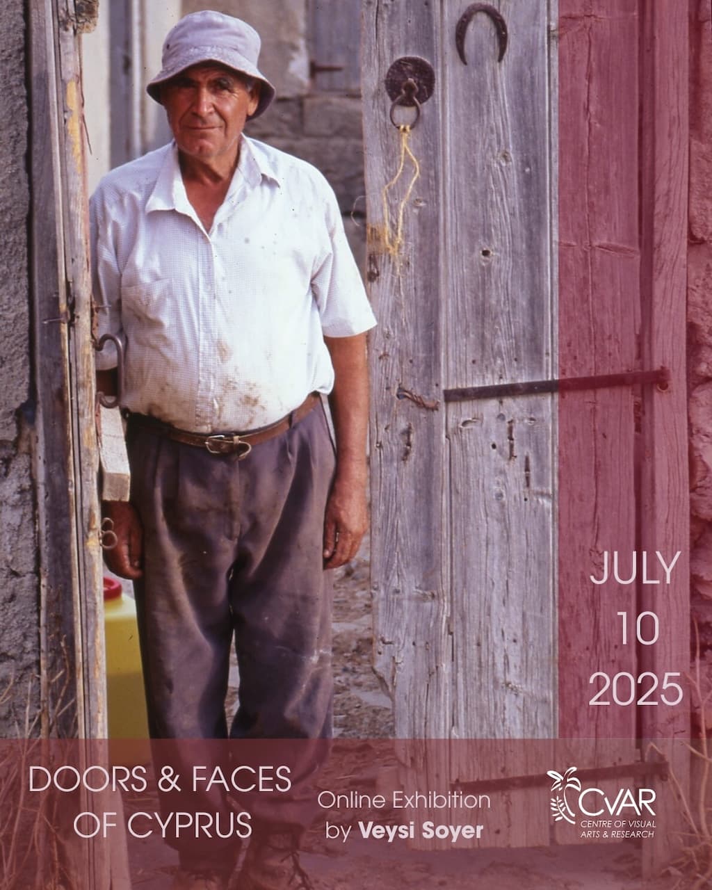 Doors and faces of cyprus july 25