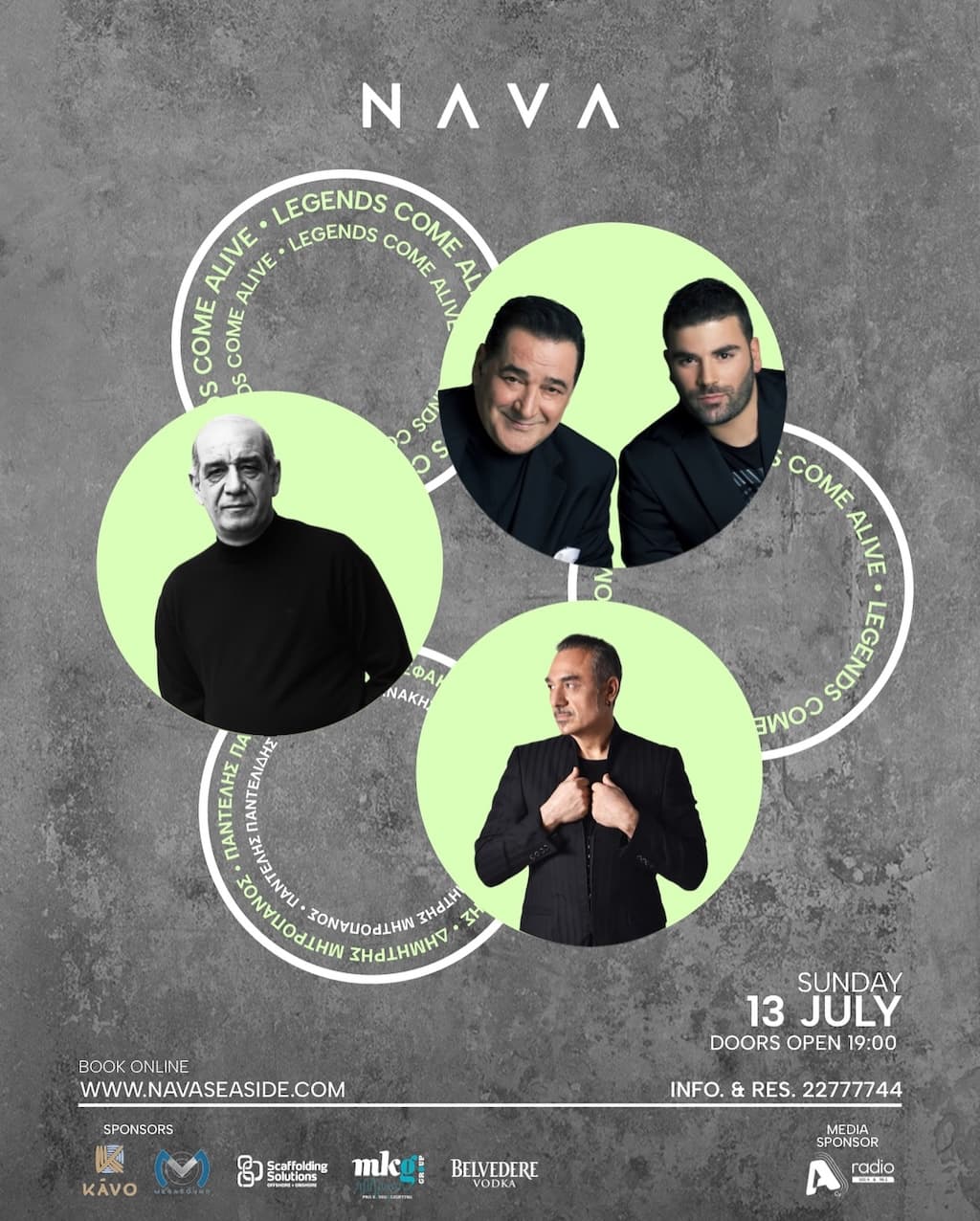 Legends come alive july 25