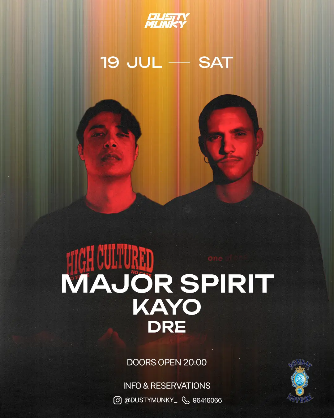 Major spirit kayo dre july 25
