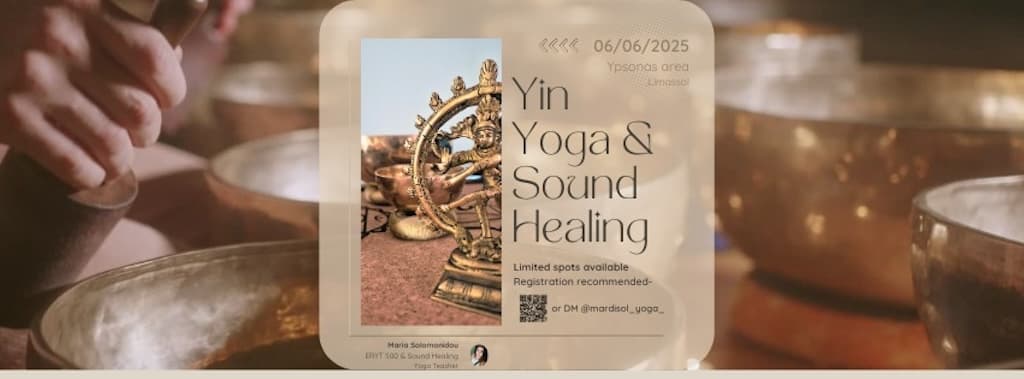 Yin yoga and sound healing july 25