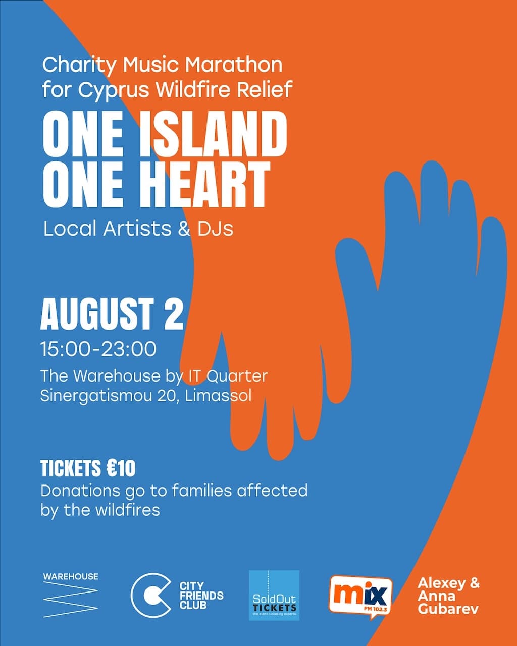 Charity Music Marathon for Cyprus