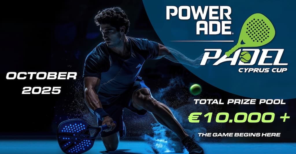 Powerade padel cyprus cup oct 25