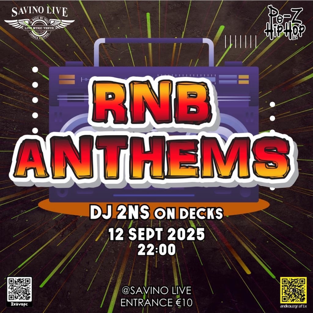 Rnb anthems savino sep 25