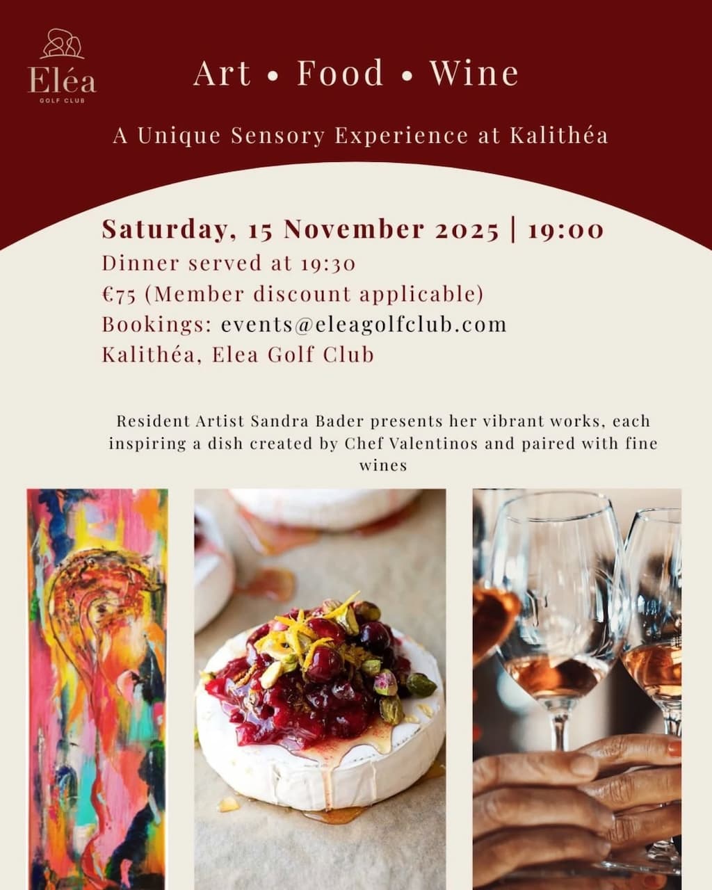 art-food-wine-nov-25 Art food wine nov 25