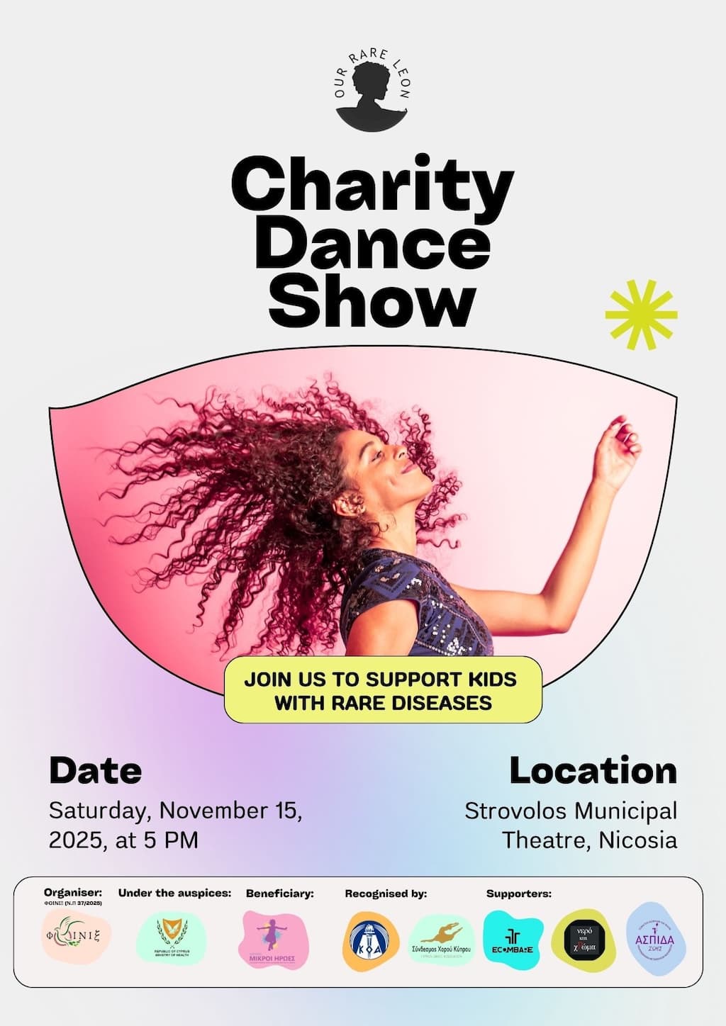 Charity dance show nov 25
