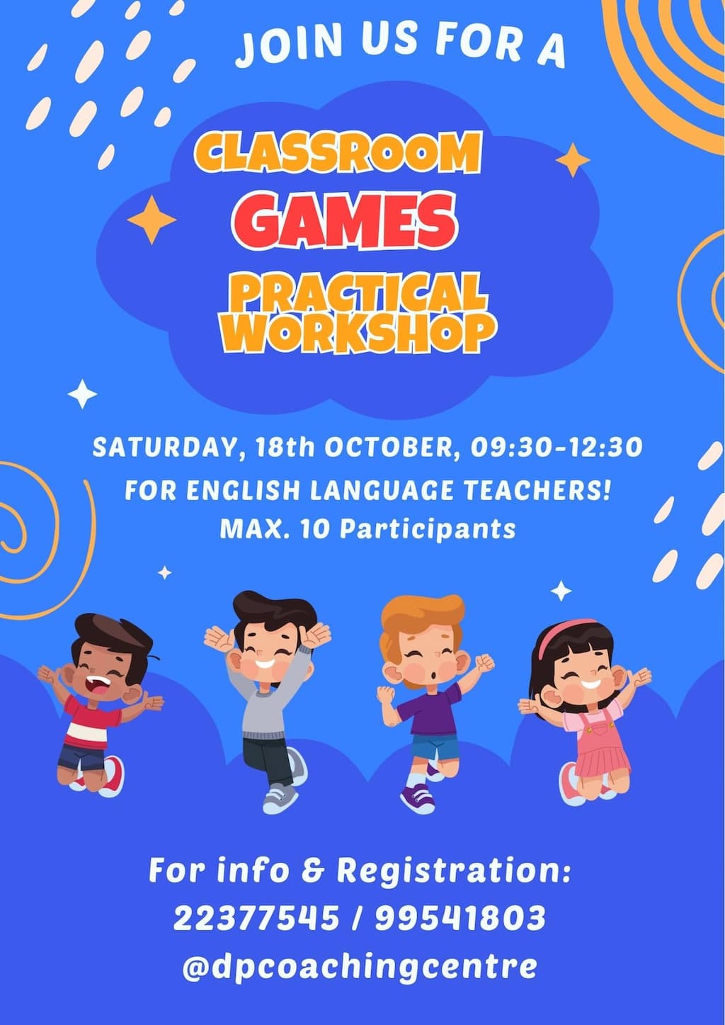 Classroom games workshop oct 25