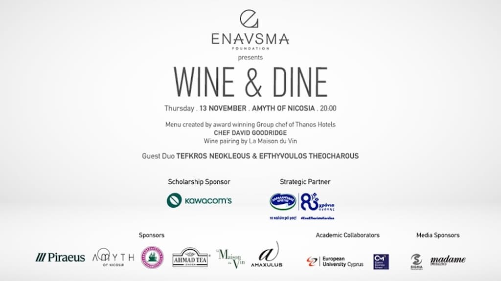 Enavsma wine dine nov 25