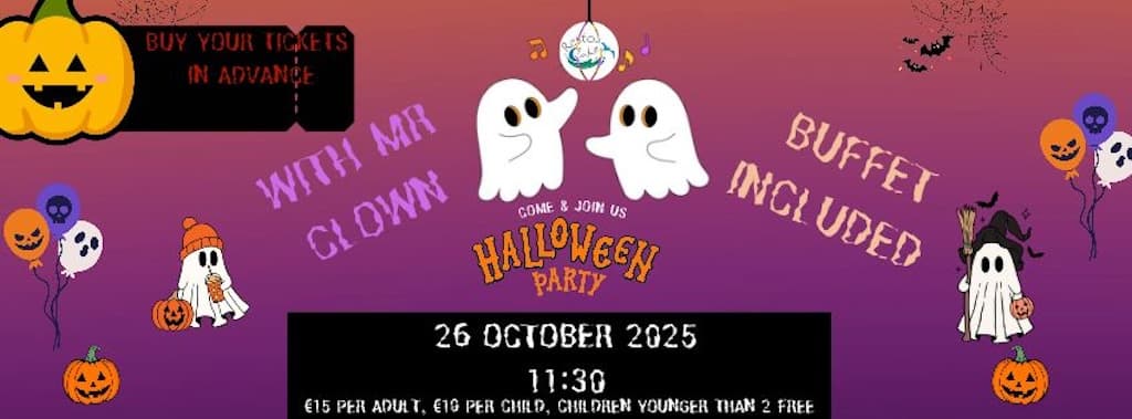 Halloween party mr clown oct 25