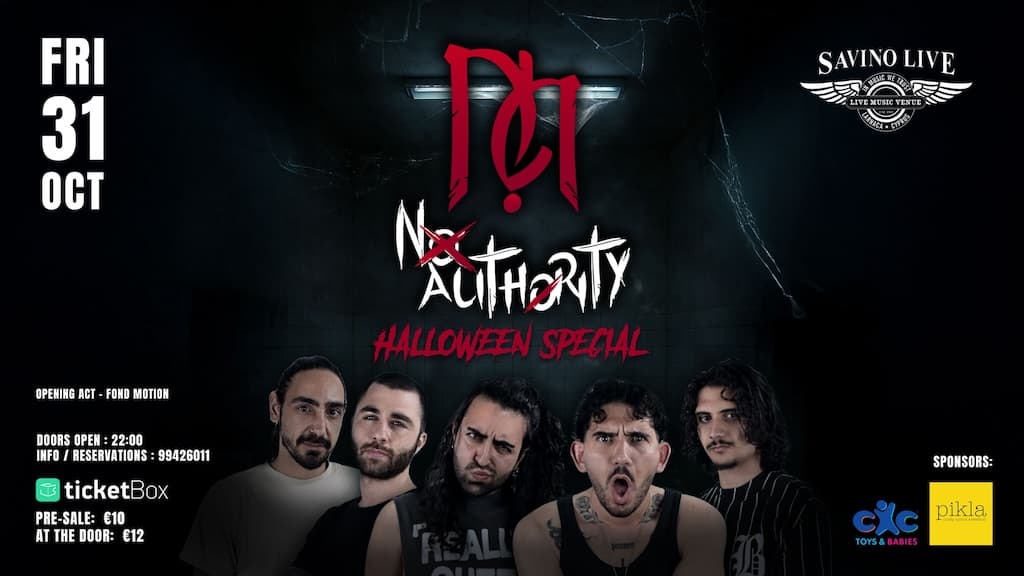 No Authority Live – Halloween Special