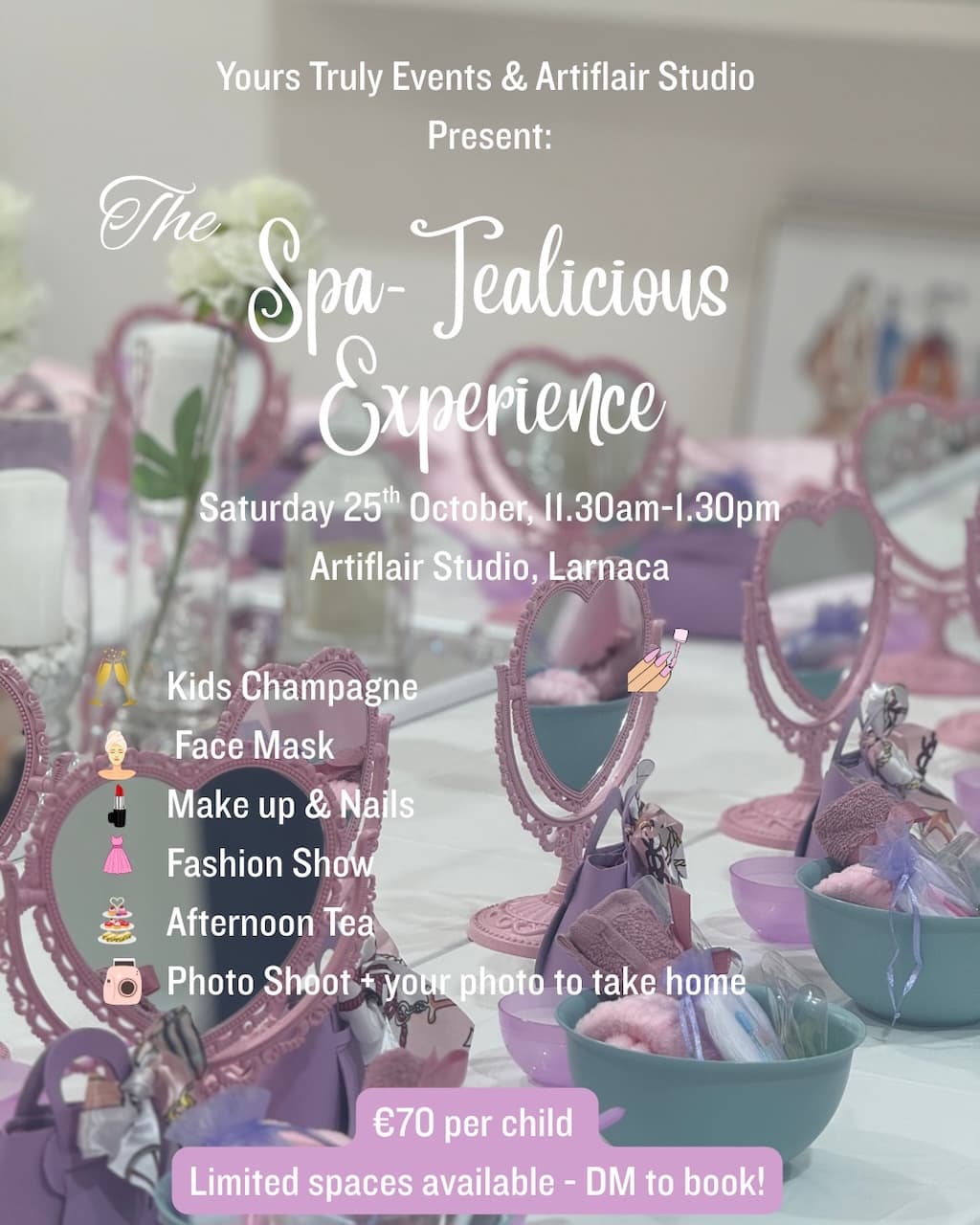 Spa tealicious experience oct 25