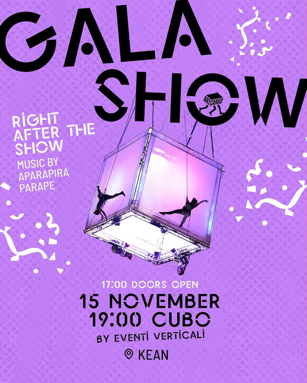 Art cargo gala show nov
