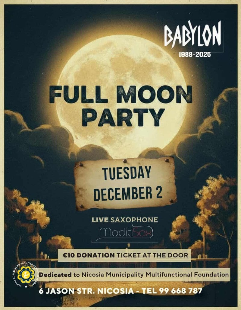 Full moon party babylon nov