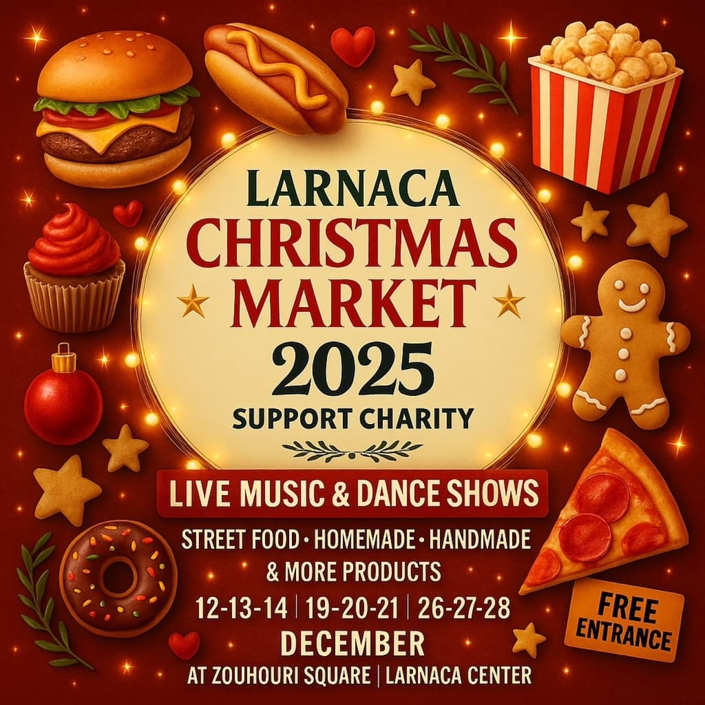 Larnaca xmas market dec
