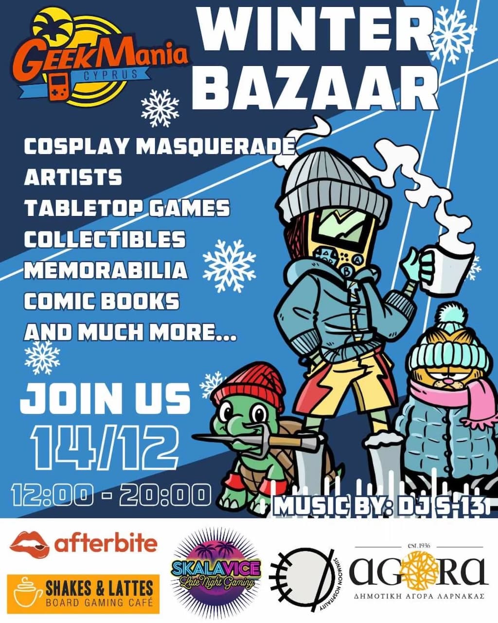 Winter bazaar geek mania dec