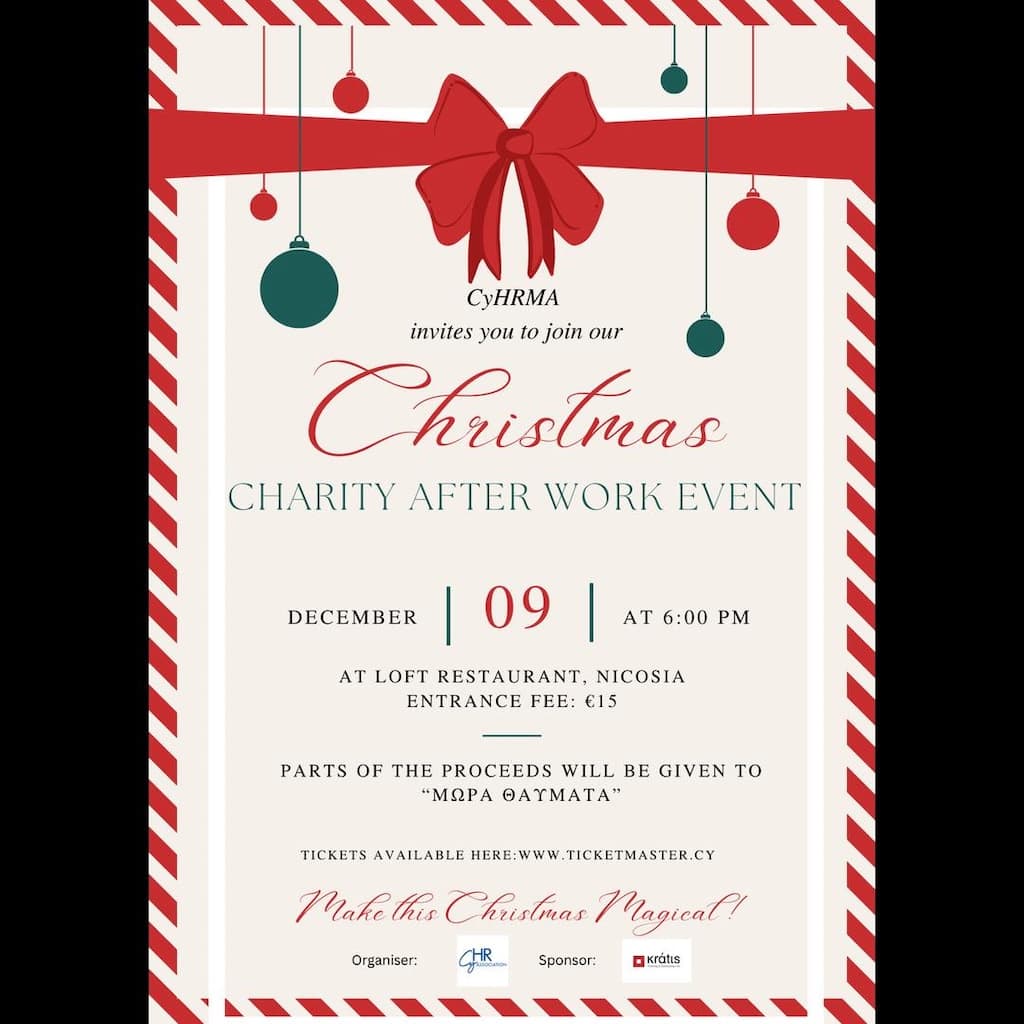 Xmas charity after work dec