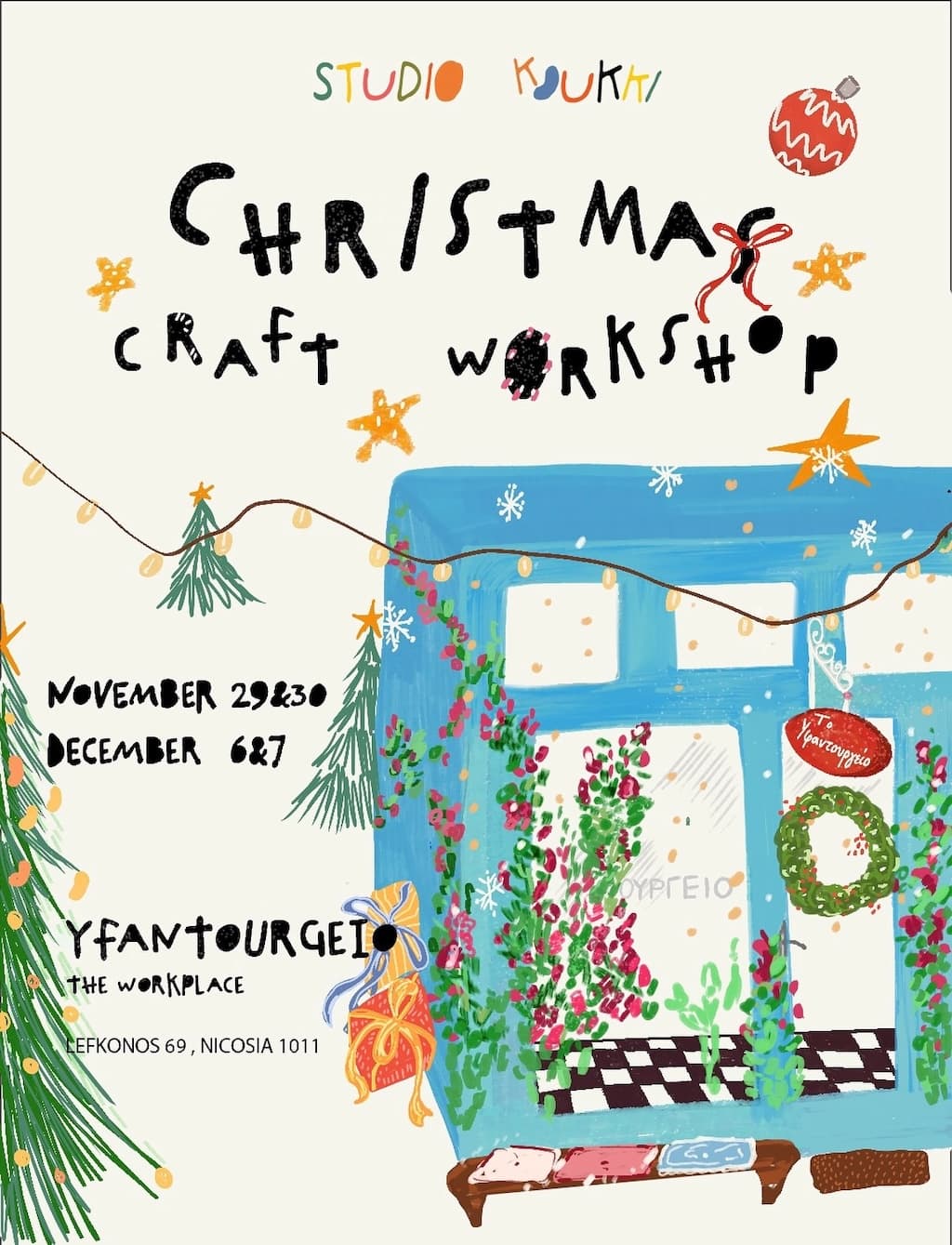 Xmas craft workshop nov