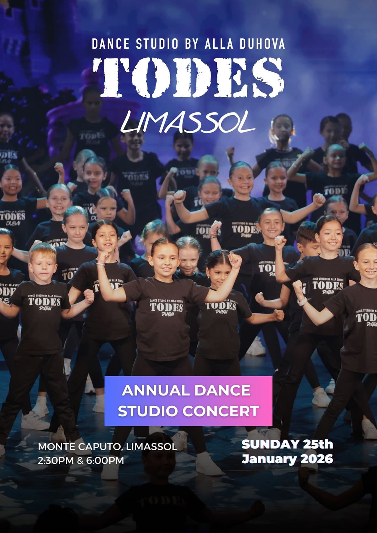 Todes kids studio concert jan
