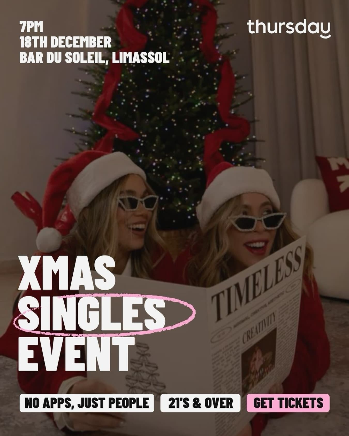 Xmas singles events dec