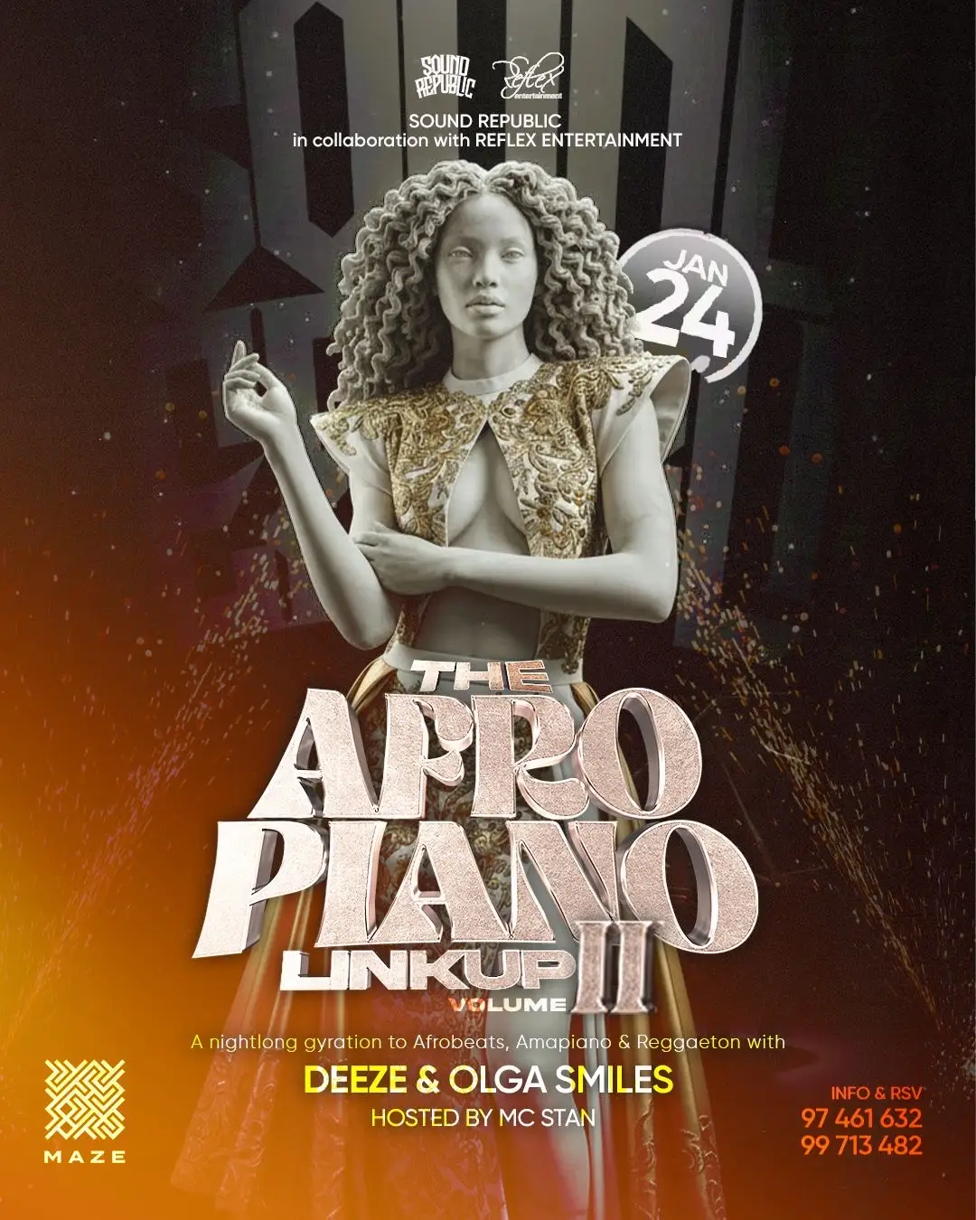 Afro piano linkup jan