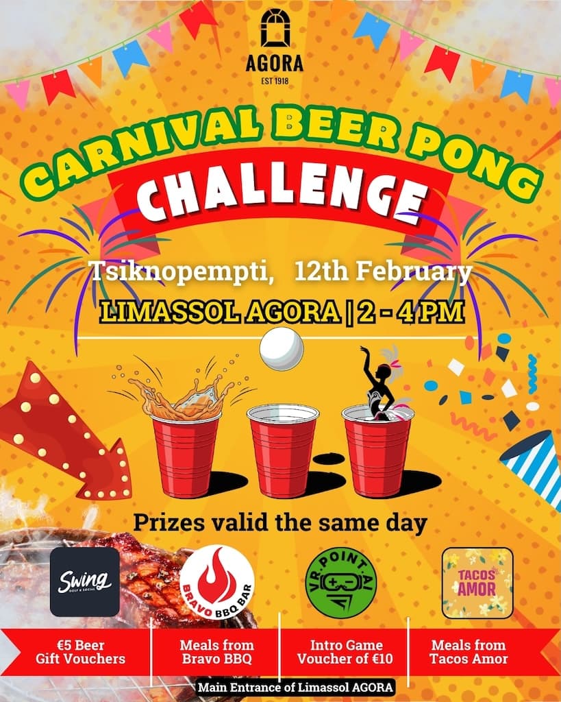 Carnival beer pong challenge feb