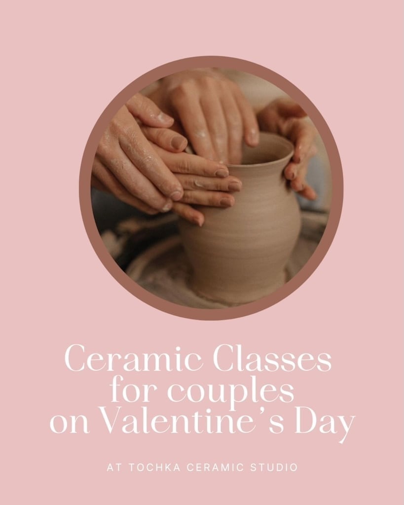 Ceramic Classes for Couples on Valentine’s Day