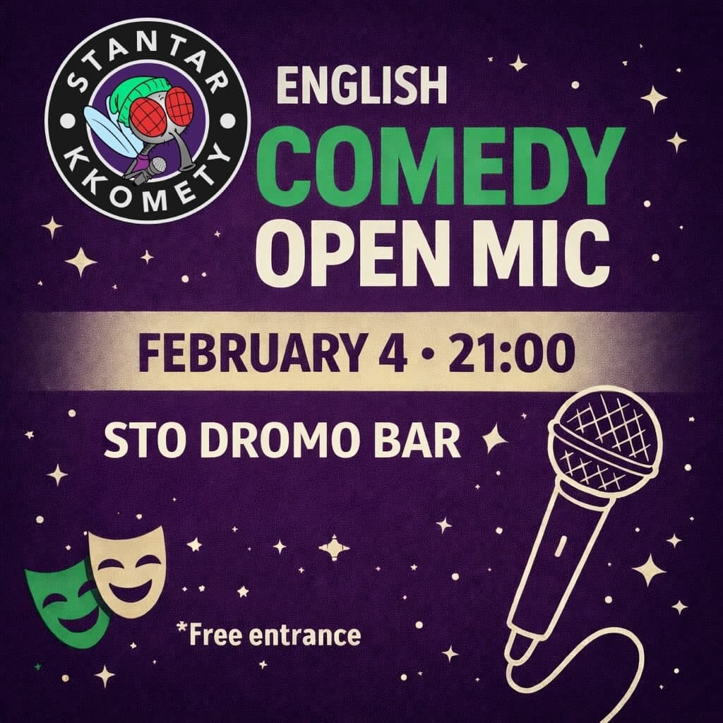 English Comedy Open Mic