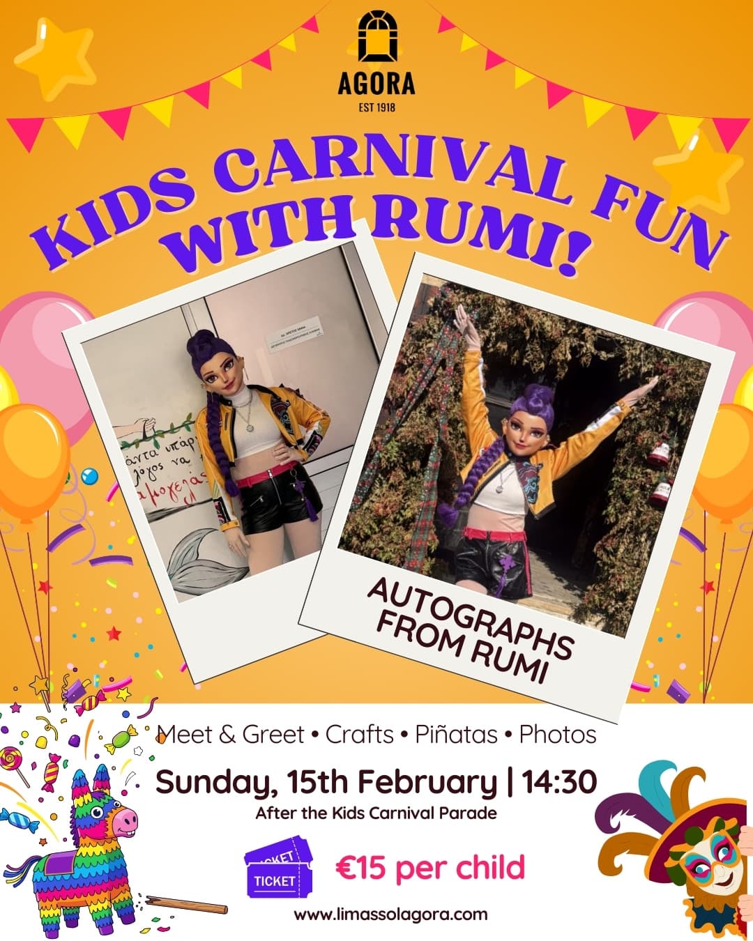 Kids carnival with rumi feb
