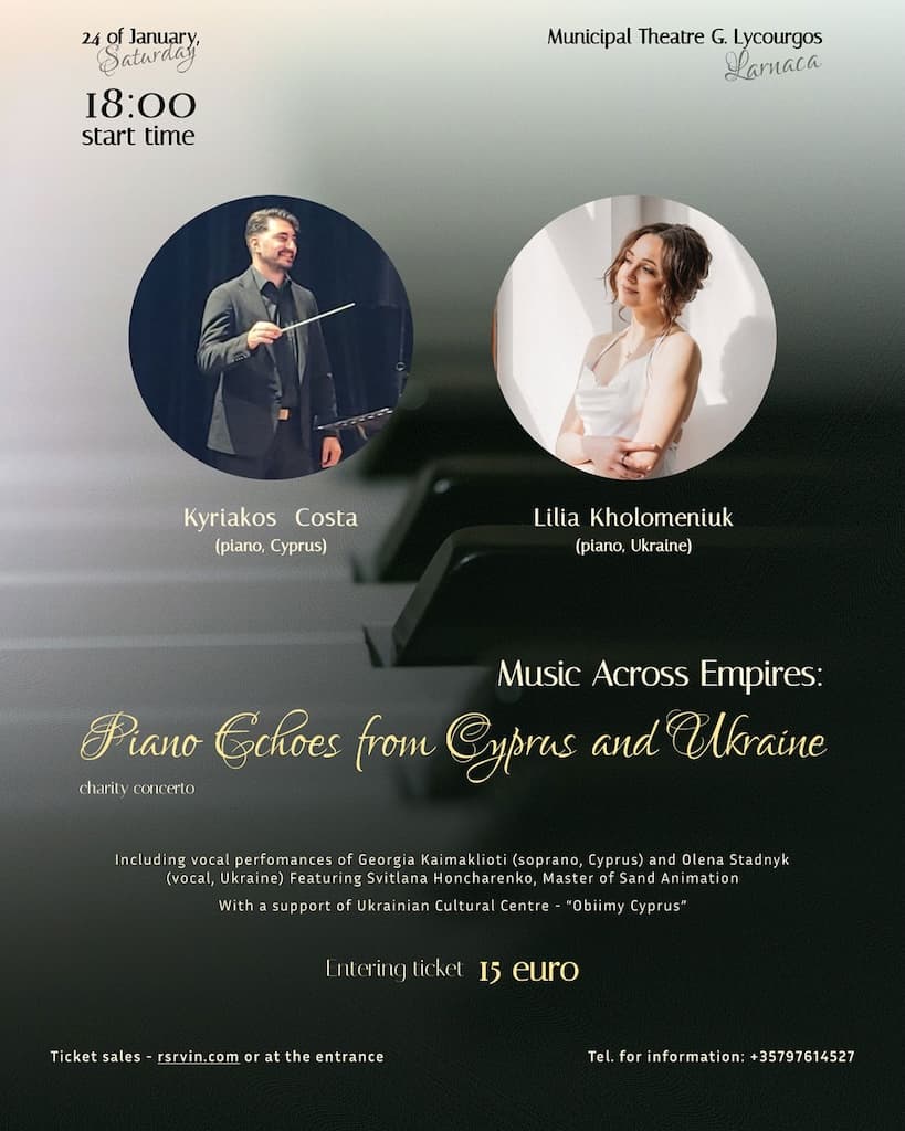Music across Empires: Piano Echoes from Cyprus and Ukraine