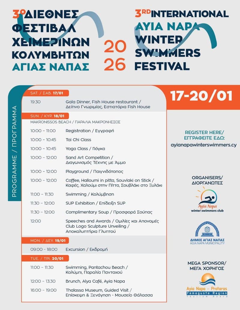 Winter swimmers festival jan
