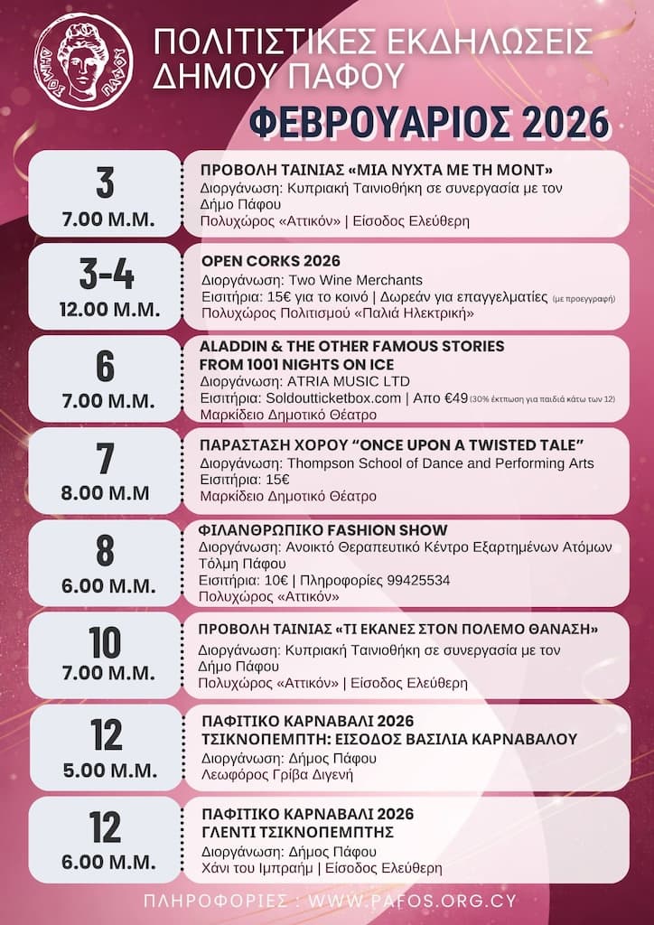 Ekdilwseis pafou 12 feb